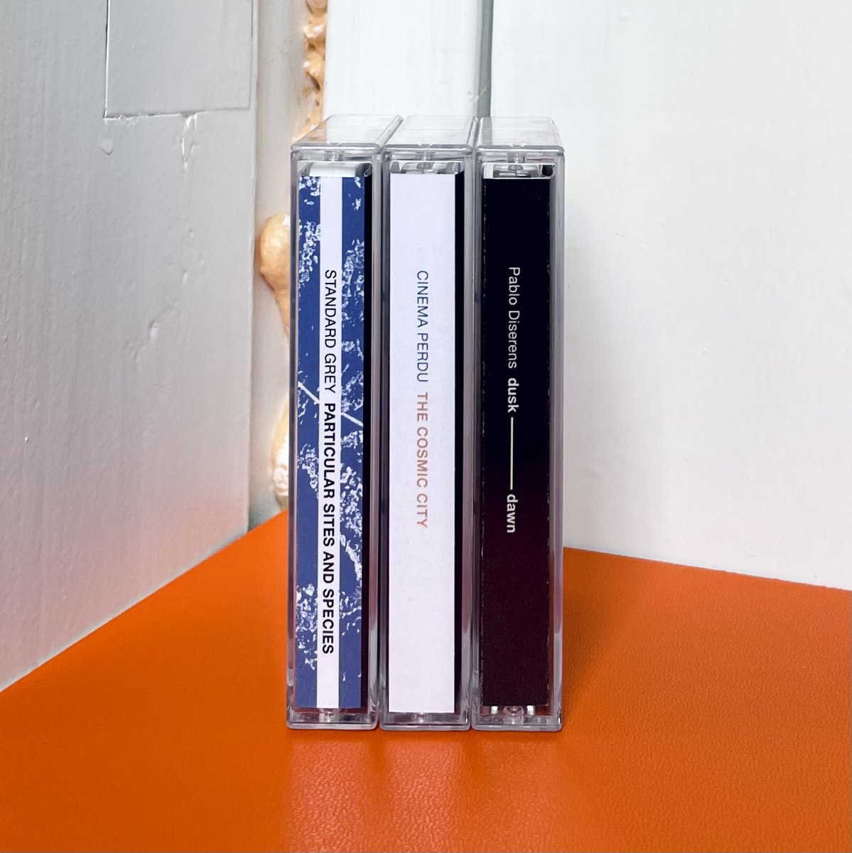 Get the bundle!
You'll receive the latest three cassette with a discount.
Including digital downloads.
audiovisualsatmosphere.bandcamp.com
#audiovisualsatmosphere #cassette #electronicmusic #noisetapes #graphicdesign #undergroundmusic #ambient #fieldrecording