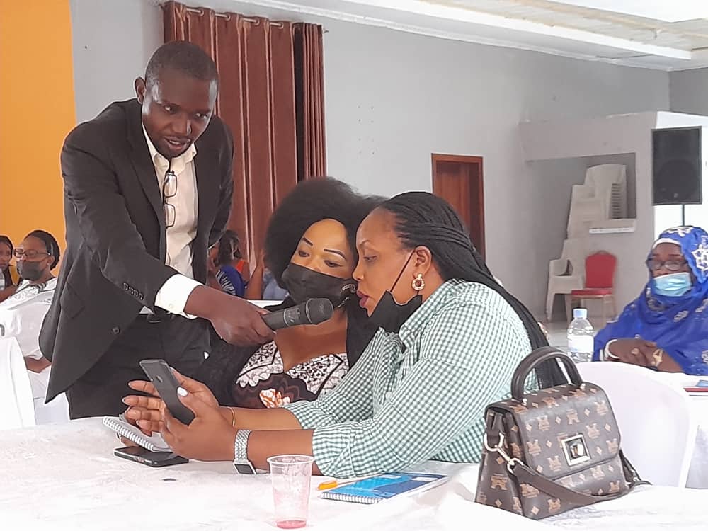 PSF_Specialized's tweet photo. @RubavuDistrict @RwandaTrade #WomenInBusiness were equipped with skills to digitalize their businesses for inclusivity in the fast economic moving world. #WomenGoDigital. https://t.co/pBfck2yFlJ