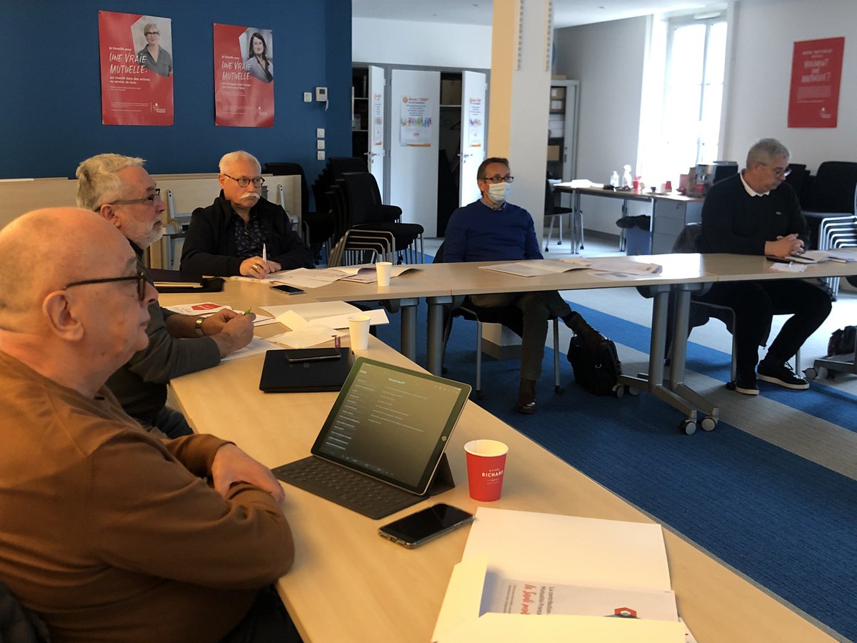 Les Présidents des Délégations territoriales de la <a href="/Mut_MFCVL/">MF Centre-Val de Loire</a> planchent sur leurs projets sur la santé mentale ! Ça bouillonne ! 
# prévention 
# santé mentale
