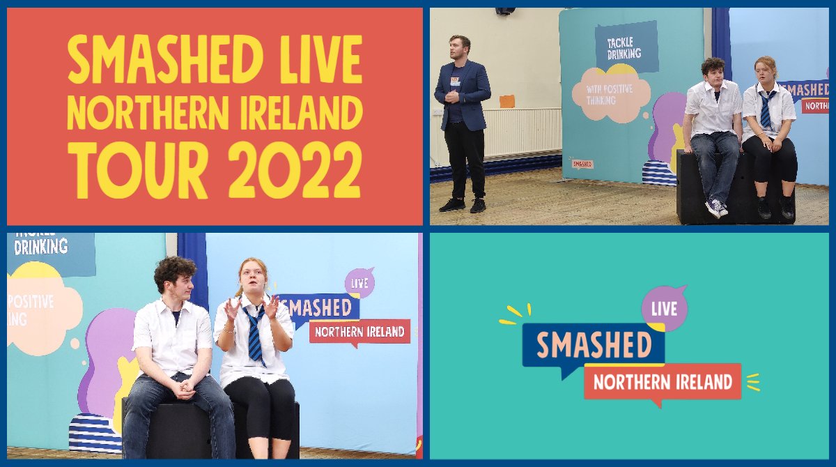 CollingwoodL's tweet photo. It's the end of Week 3 and today, our #SmashedNI team have 3 performances in one school. We're delighted to be spending the morning in the company of students from @LaurelhillC; exploring both the causes and potential consequences of #UnderageDrinking in a live, interactive event https://t.co/dyv39sfuap