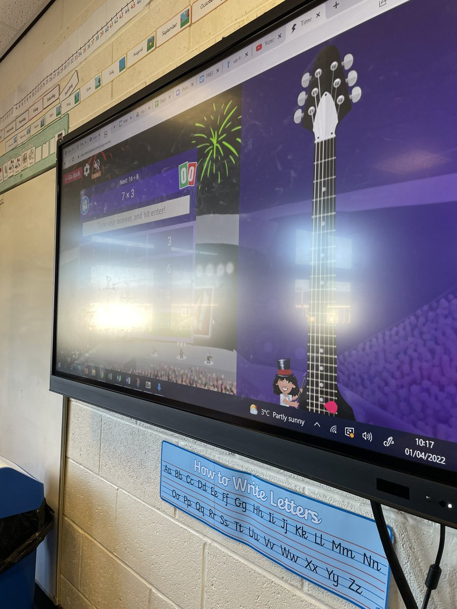 MrAtkinsonMLP's tweet photo. Class battles on TTRockstars this morning for Y4 @MabLanePri https://t.co/Lgo8Lotcb7