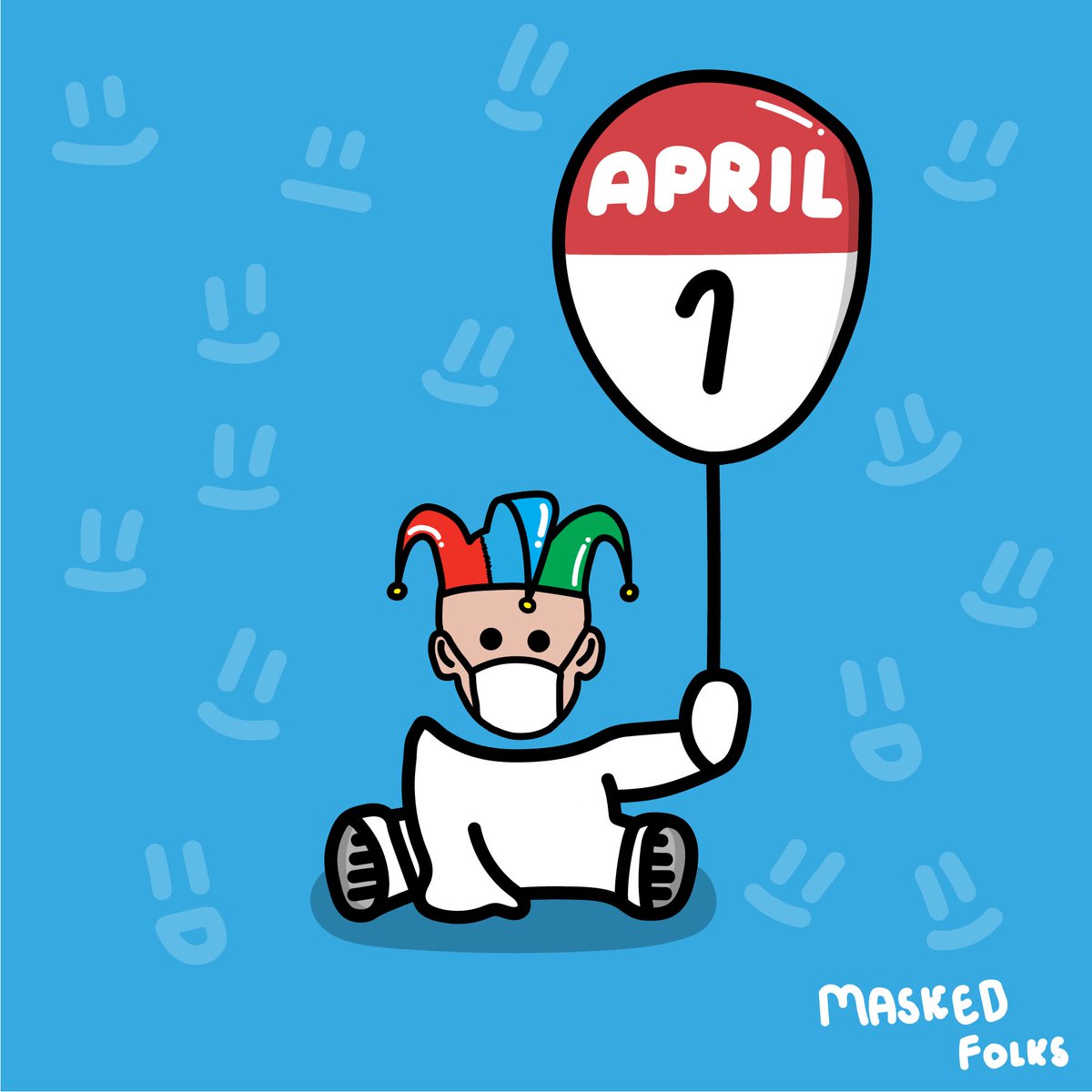 Happy April Fools Day! 😷⚠️ 
Don't get fooled!

#Maskverse | #NFTCommunity  #NFTProject  #NFT