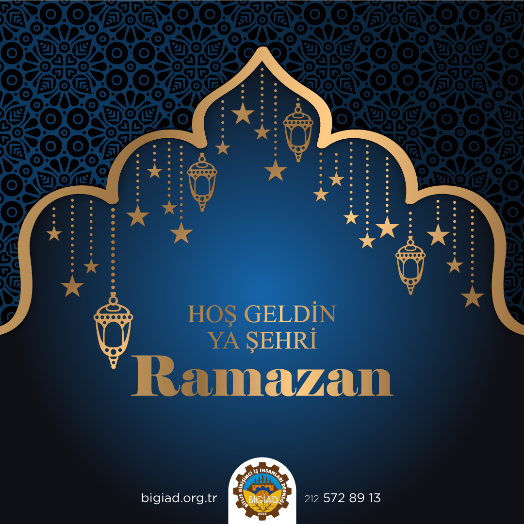 Ramazan ayının ülkemize ve tüm Müslümanlara bereket, mutluluk ve bolca huzur getirmesi dileğiyle. 

Hayırlı Ramazanlar.

#BİGİAD 
#HayırlıRamazanlar