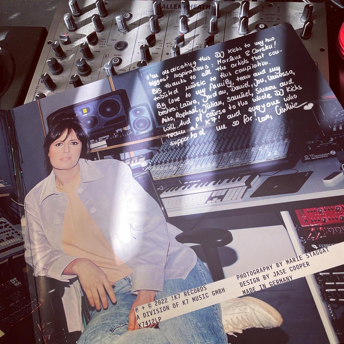 Bitwax_'s tweet photo. Great to finally see @cinthie_crystal on her own DJ Kicks compilation. One of the nicest, hardworking women in the industry who helped us out loads when we first started Bitwax. Make sure you grab a copy! 🔥👏🏼❤️ https://t.co/hYwP7JeEyi