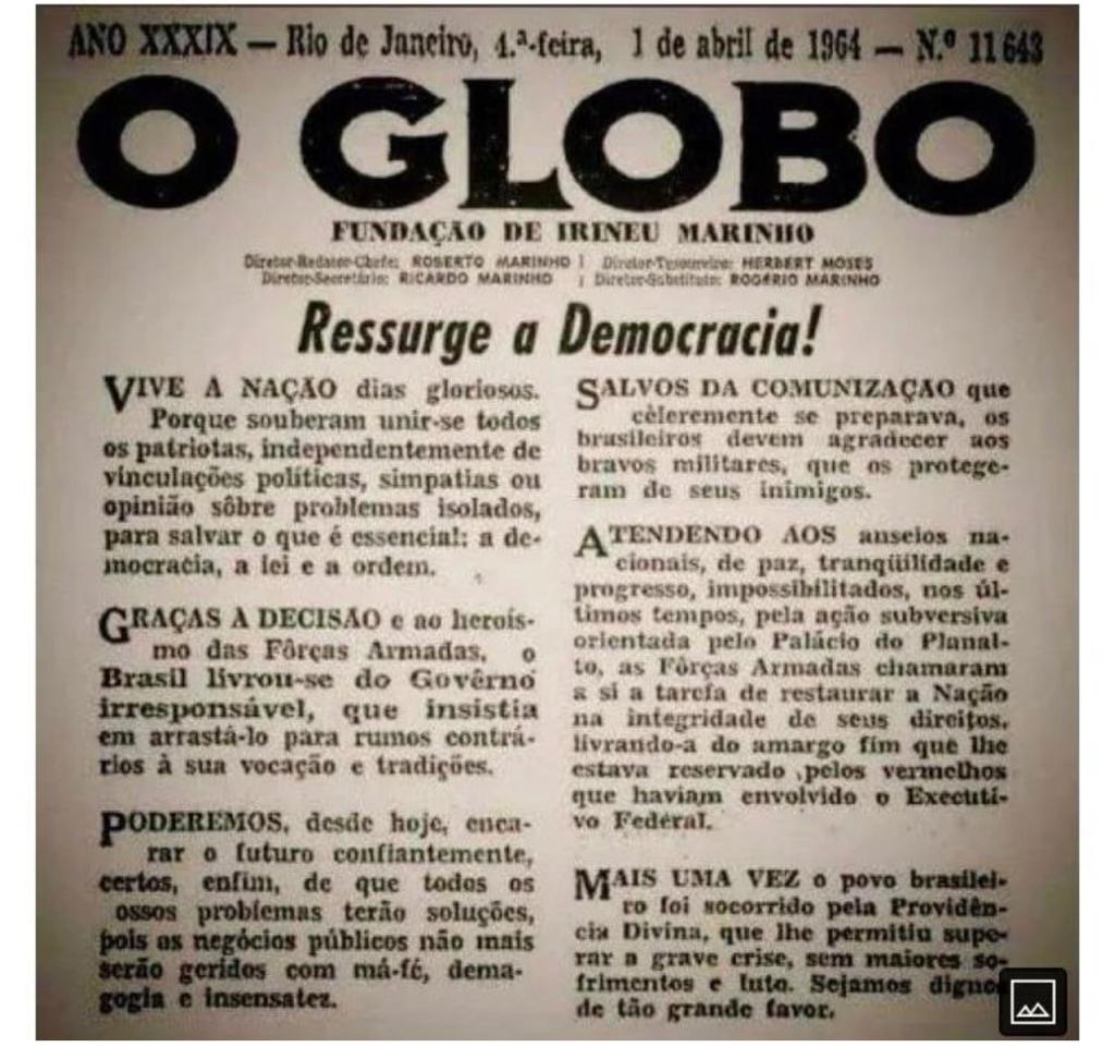 <a href="/gugachacra/">Guga Chacra</a> Roberto marinho era a favor da ditadura???