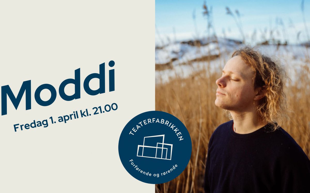 Ikveld kommer @moddimusikk til oss!

Billetter får du her: tikkio.com/tickets/26800-…

Velkommen både til Moddi og publikum😊