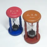 思わず買いたくなる!ムスカとドーラのセリフ入りの砂時計。