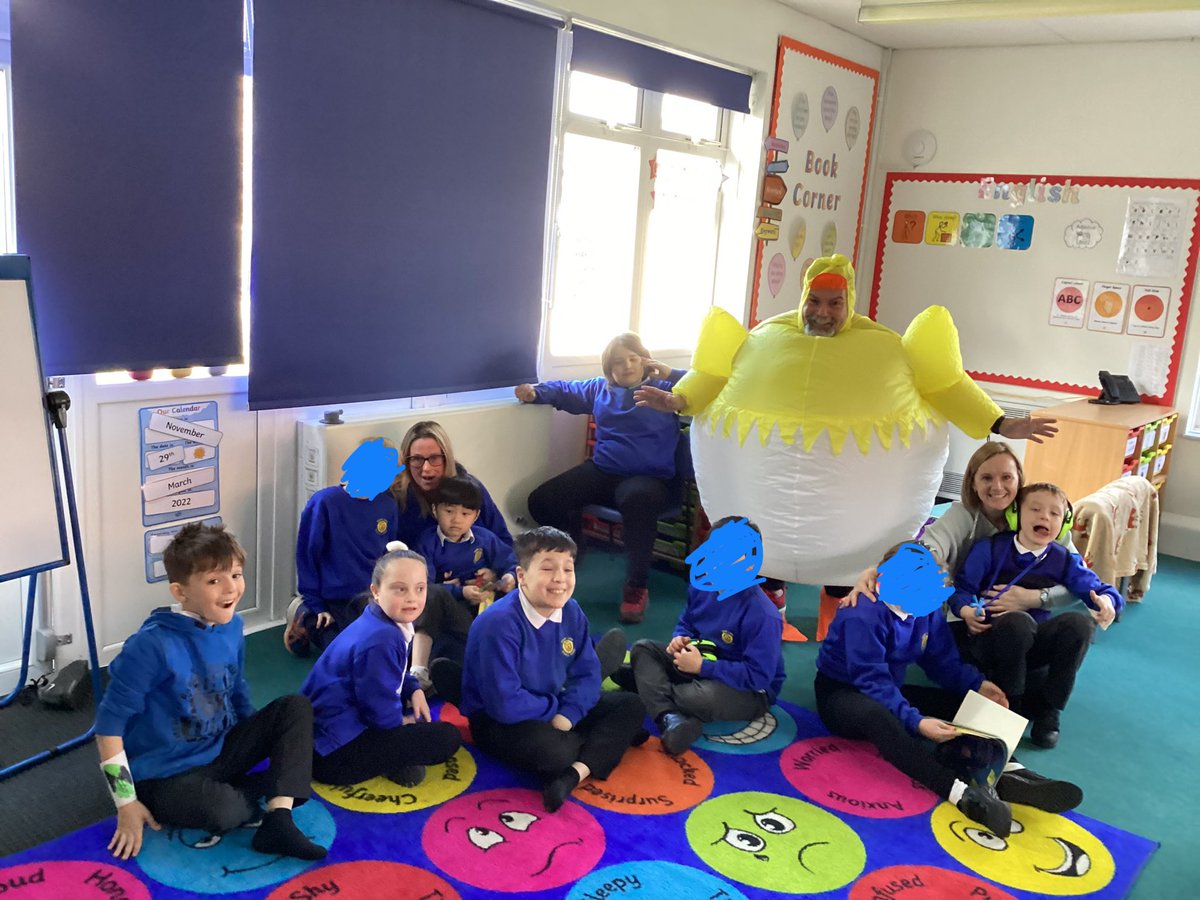 An Easter chick visited us this morning!!