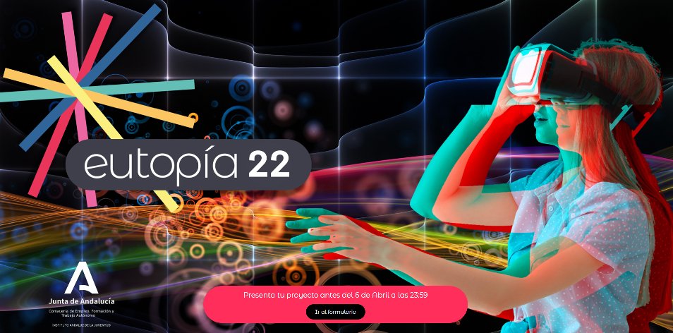 aemprende's tweet photo. 🟢🔵 Vuelve @eutopiafest‼️
🌈 Este Festival de Creación Joven en #Andalucía se celebrará del 15 al 23 de octubre.
🆙 El plazo de presentación de proyectos estará abierto hasta el próximo 6 de abril.
➕info e inscripciones: https://t.co/RPangJjSFm
#Eutopía2022 #ProyectoLunar https://t.co/7HPZmFPCHJ