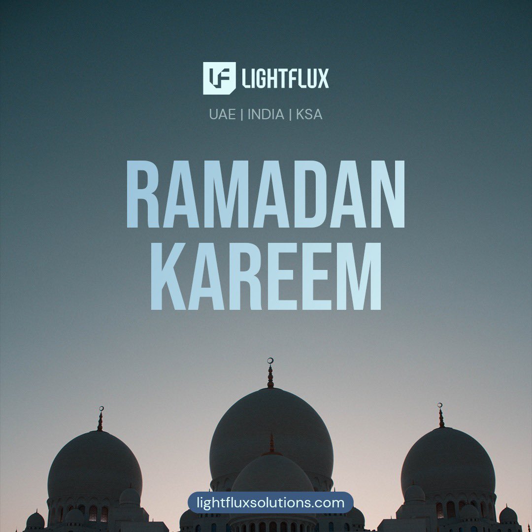 lightflux123's tweet photo. Happiness, prosperity and togetherness—Lightflux family wishes you and your family a happy Ramadan! https://t.co/trimkBDFIH