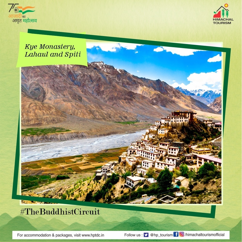 hp_tourism's tweet photo. Kye (or Kee) Monastery in the Lahaul-Spiti district is a mesmerizing place that captivates tourists with its #breathtaking vistas.
#KyeMonastery #lahaulspiti #himachaltourismofficial #himachalpradesh #peace #DekhoApnaDesh #Himalayas #himachaltourism #fridaymood https://t.co/fFFypBgRPQ