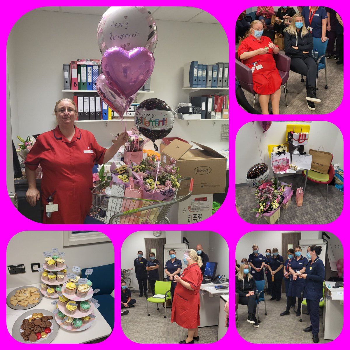 MastermanSuzy's tweet photo. Yesterday Gabby Lomas Matron SRFT ED retired after 45 years what fabulous career she has had in ED and trauma. Good luck you will be missed ❤️@NCAlliance_NHS @Brucieblitz @gabsl23 @charlesworth98 @MartinT_EM @Beverleyt1975 @ktefoster https://t.co/FcqBhDvGHS