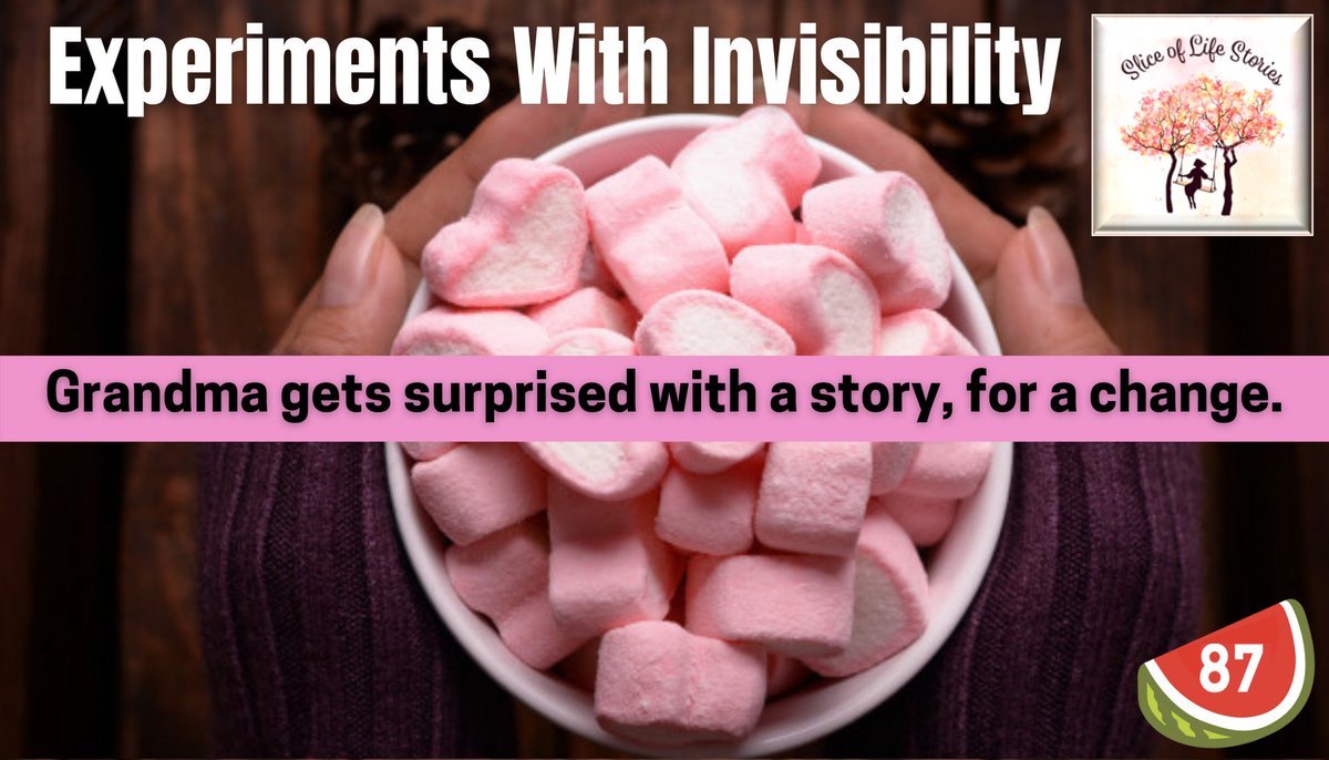 sliceoflife466's tweet photo. #ExperimentsWithInvisibility #NowSteaming @ #YouTube https://t.co/h5TUeVSLG5 & #SoundCloud https://t.co/D5IgvIAfre #Grandma #Stories #Remember #LovelyMemory #StorytimeToday #ReadyToListen #Memorial #SadParty #PayingAttention #Giggles #LittleGirl #Jackpot #Laughing #MyAdventure. https://t.co/GkxC1N3SXo