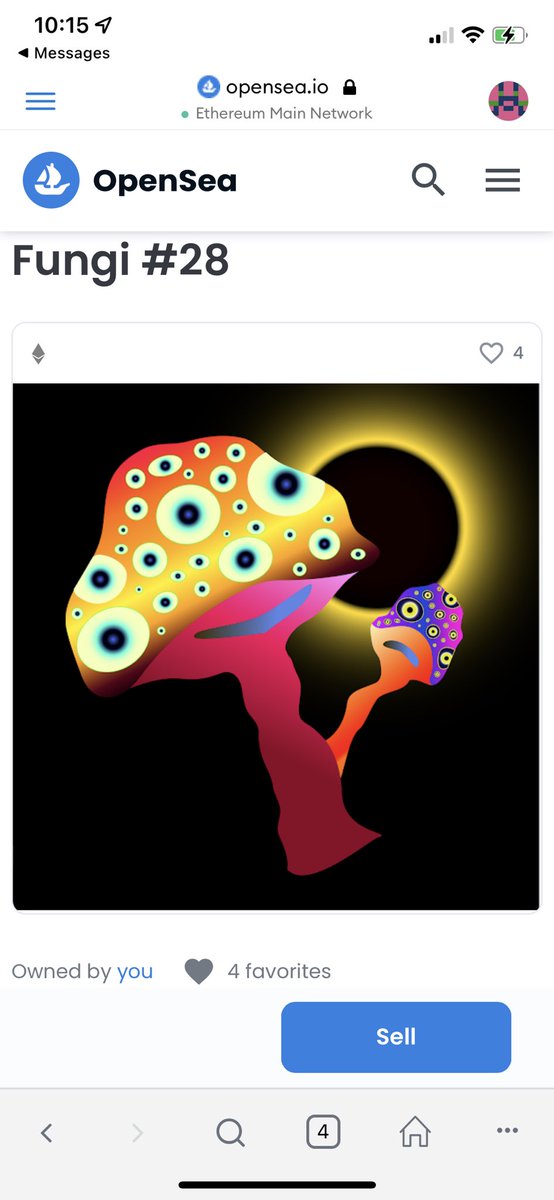 marissaaamo's tweet photo. Just grabbed my latest NFT from an awesome independent artist @WMCollectives check out her collection and support #APCFam #NFTs #WomenInNFTs 🍄🐕 https://t.co/myBfWND7Bd