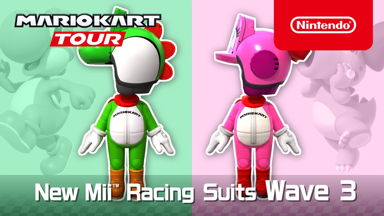 Mario Kart Tour announces Autumn Tour, Wave 18 of Mii Racing Suits