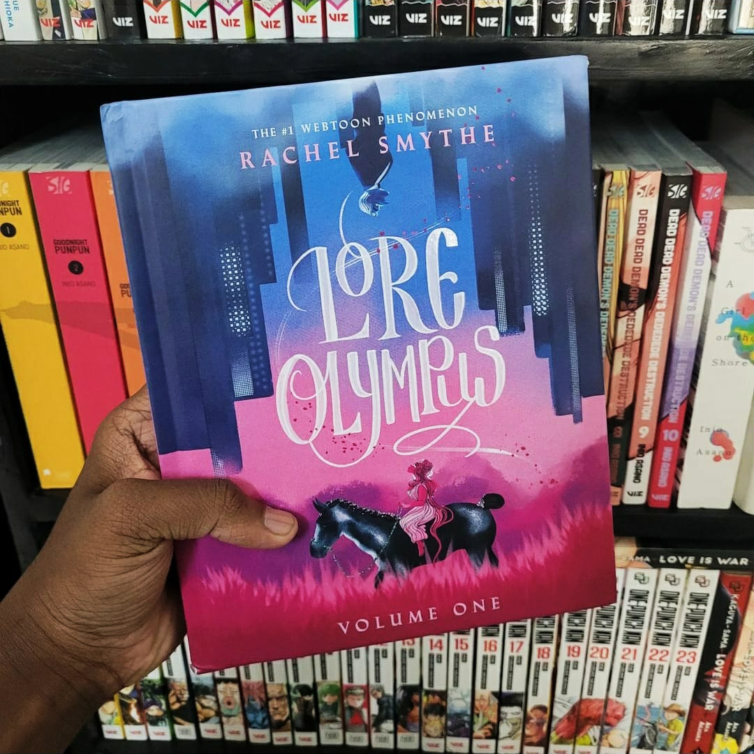 bookswagon_in's tweet photo. ‘lore olympus' by Rachel Smythe is a fantasy #fiction. The plot surrounds around the love story of two greek gods- Hades & Persephone. #volumes.#loreolympus #webtoon #mythology #mythologie #persephone #hades #hugoetcie @used_bandaid
@webtoonofficial @randomhouse @DelReyBooks https://t.co/dEV4us0jMB