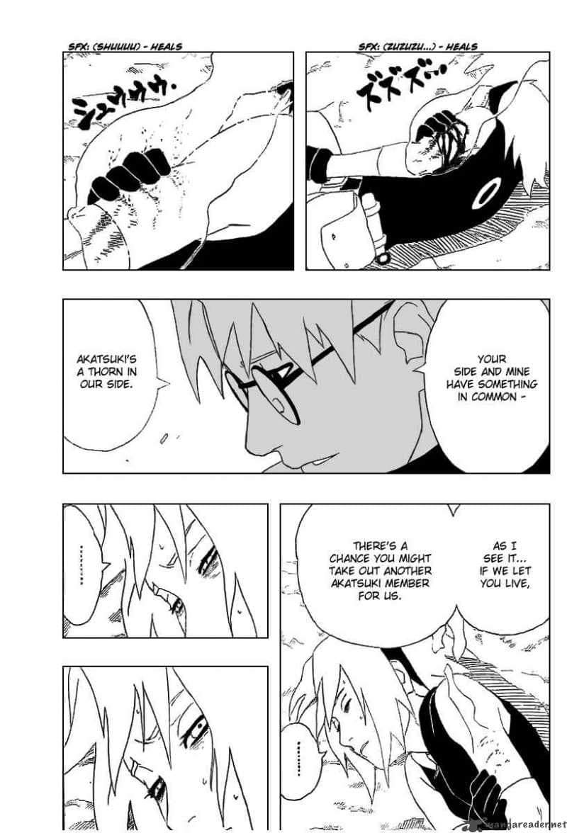 stephanierika9's tweet photo. Kabuto healing Sakura because he thinks that there's a chance she might take out another akatsuki member for them 😭 Guess who became famous after becoming the first to defeat an akatsuki member https://t.co/VbBHFGut6o