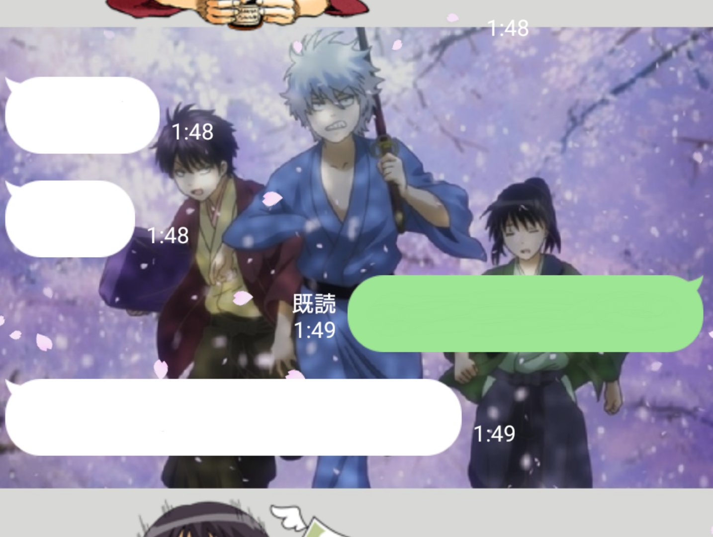 木夕卩 なんか今毎年恒例の桜吹雪舞ってるんですねline 背景あれやこれのシーンにすると再現できて良い T Co 4muiimiy2t Twitter