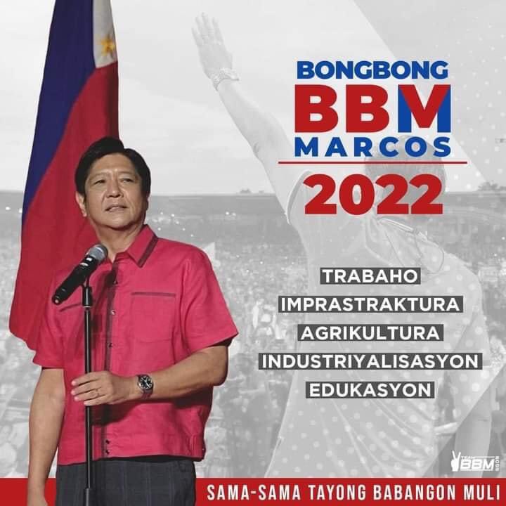 AmZyrus's tweet photo. Platforms ni Apo @bongbongmarcos BBM as President! ❤️✌🏼
✅ Job Creation
✅ Healthcare
✅ Agriculture
✅ Tourism
✅ Infrastracture
✅ Education https://t.co/yw7TEM3vIA
