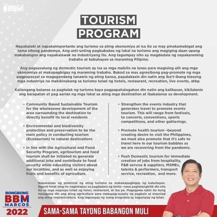 AmZyrus's tweet photo. Platforms ni Apo @bongbongmarcos BBM as President! ❤️✌🏼
✅ Job Creation
✅ Healthcare
✅ Agriculture
✅ Tourism
✅ Infrastracture
✅ Education https://t.co/yw7TEM3vIA