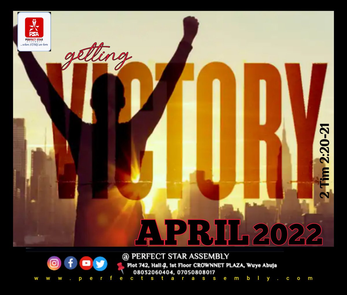 gbenga489's tweet photo. WELCOME TO APRIL 2022!

IT'S OUR MONTH OF VICTORY!!!

AGAINST ALL ODDS, YOU SHALL SUCCEED THIS MONTH IN JESUS NAME - https://t.co/NBqLUKU0cE