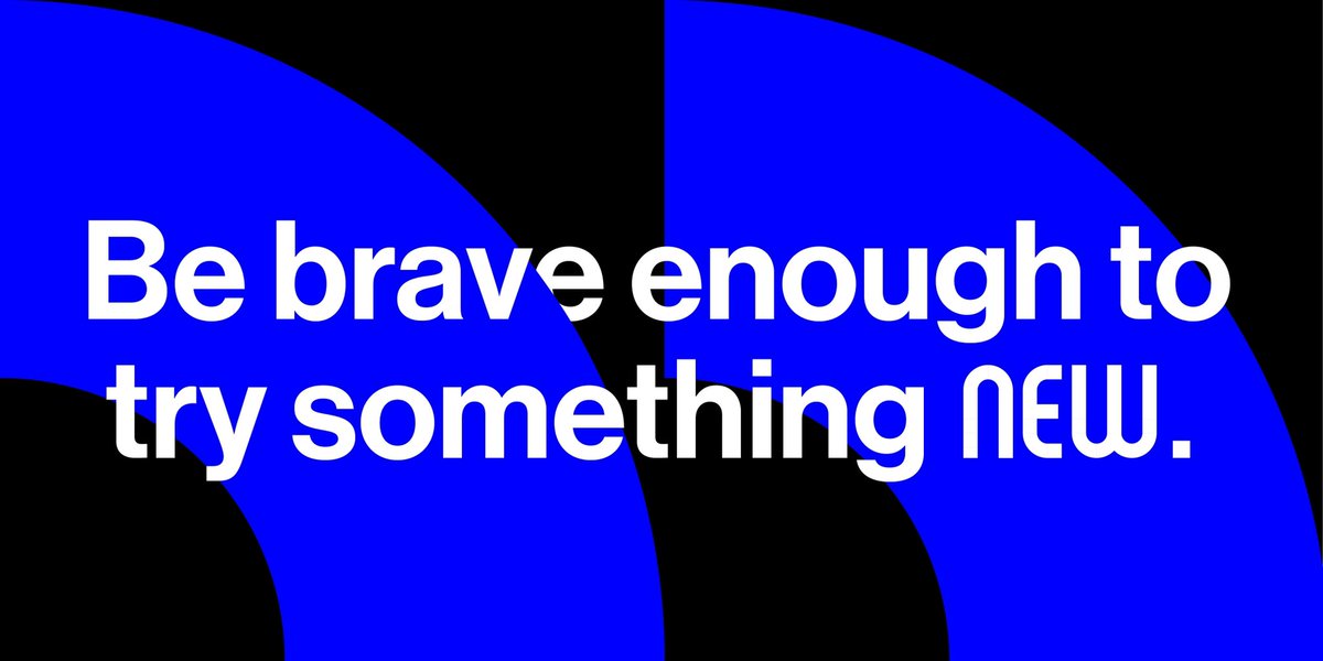 uberbrand's tweet image. Be brave to try something NEW -
UBERBRAND 

#branding #new #brandingagency #evolve #brave #creativeagency