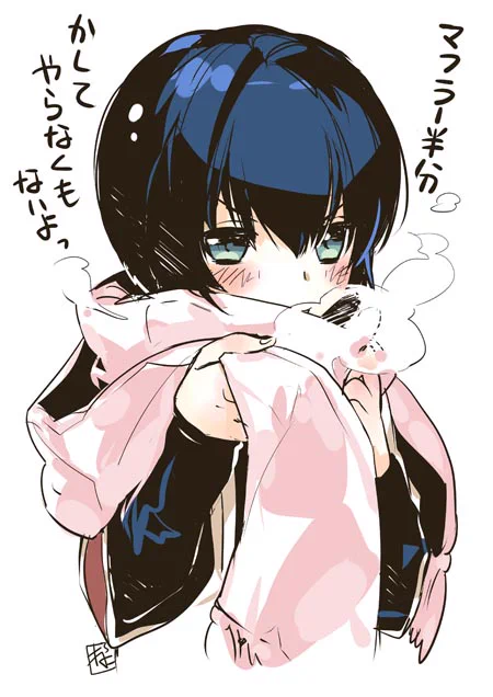 ショタマムとかそのままでもショタって言い張れるのでは?説はあr(血だまりが広がる)(なおマフラー絵には絞殺フラグという名称がついていた。さすがマフィアボス四十ピー歳) グリンダさんのショタはぱっと想像つかないなー。凛々しくはなりそうですが! https://t.co/oFe1JYiHEq 