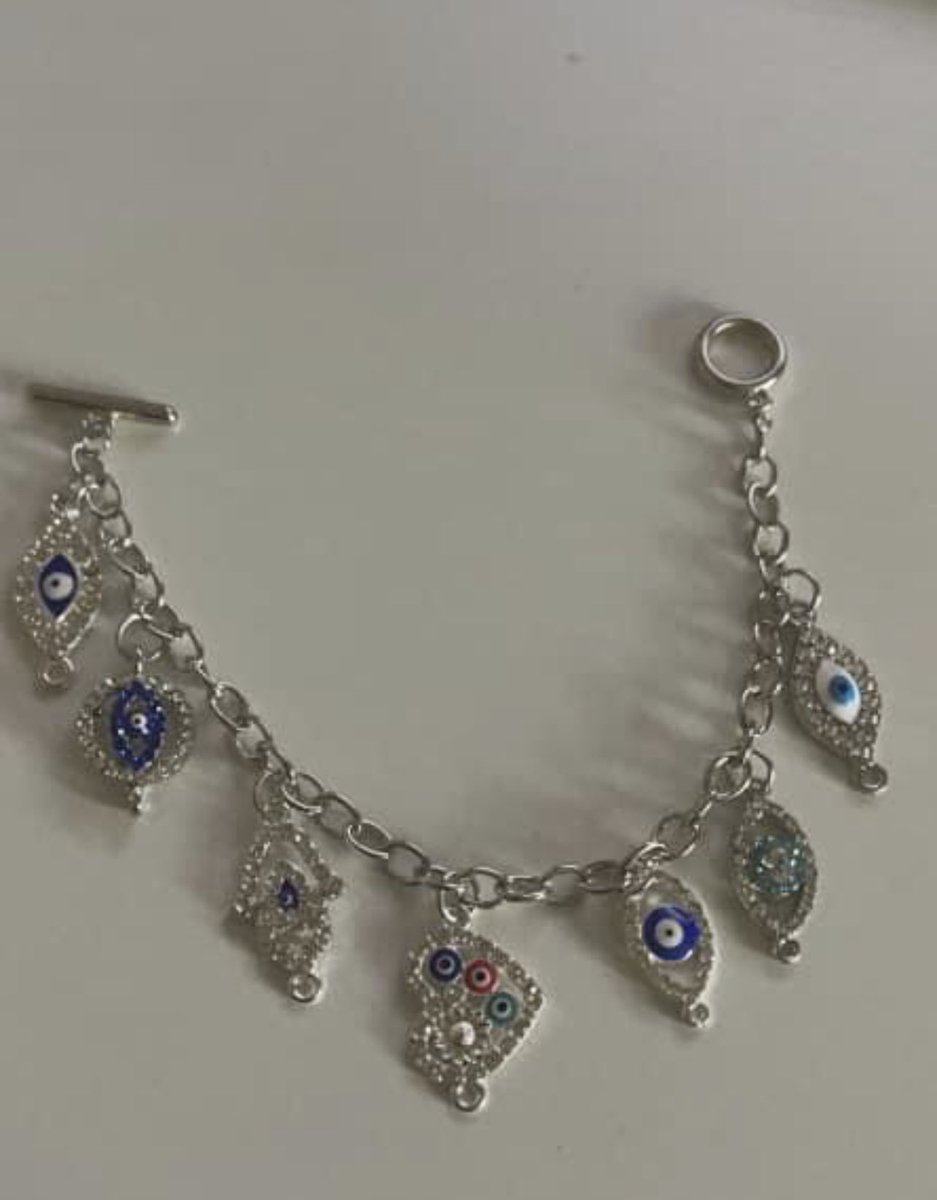 Protection charm bracelets 

$10
With a crystal $15 

“May every evil eye in your life go blind”