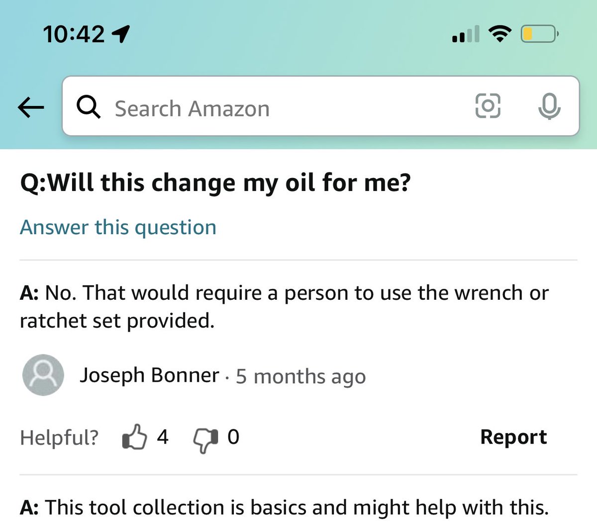 Pulotski's tweet photo. Came across a pink tool kit with the greatest customer question: https://t.co/VMJ2zL7UGH