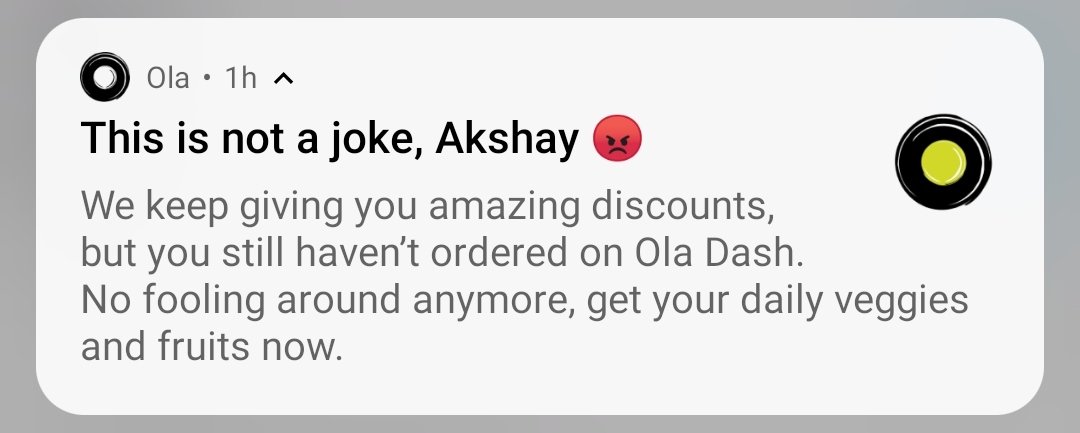 Ola going the Duolingo way. I'm scared.