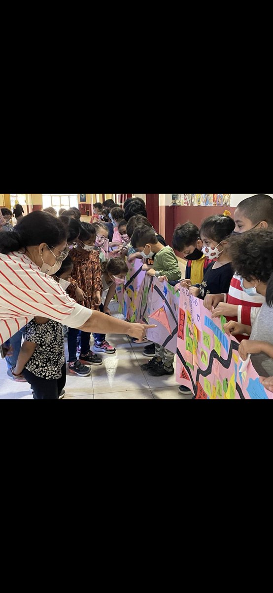 AnisRashid9's tweet photo. Grade 1 students displayed their “vowel town” to kindergarten students and celebrated our end of vowel team unit.@TCRWP #isgdmm #grade1 https://t.co/bXCfMw95md