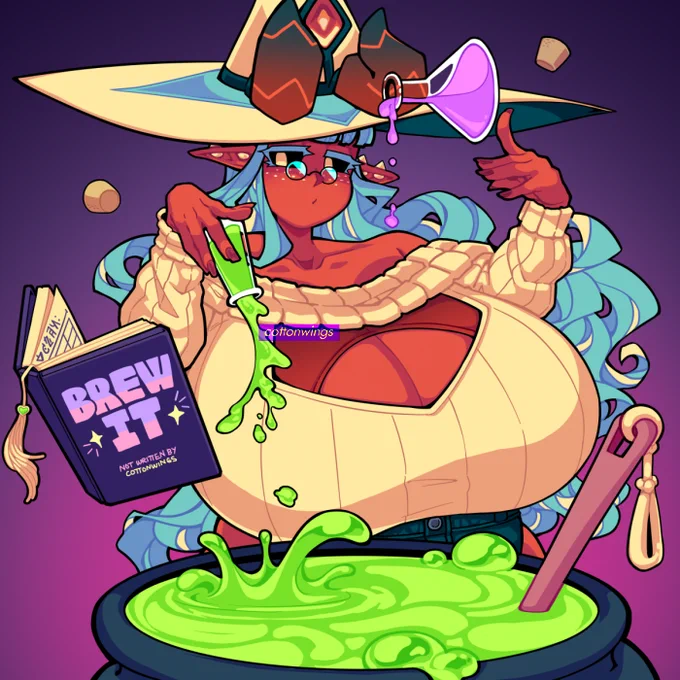 a lil' bit of this for extra hex appeal 🔮🥂 