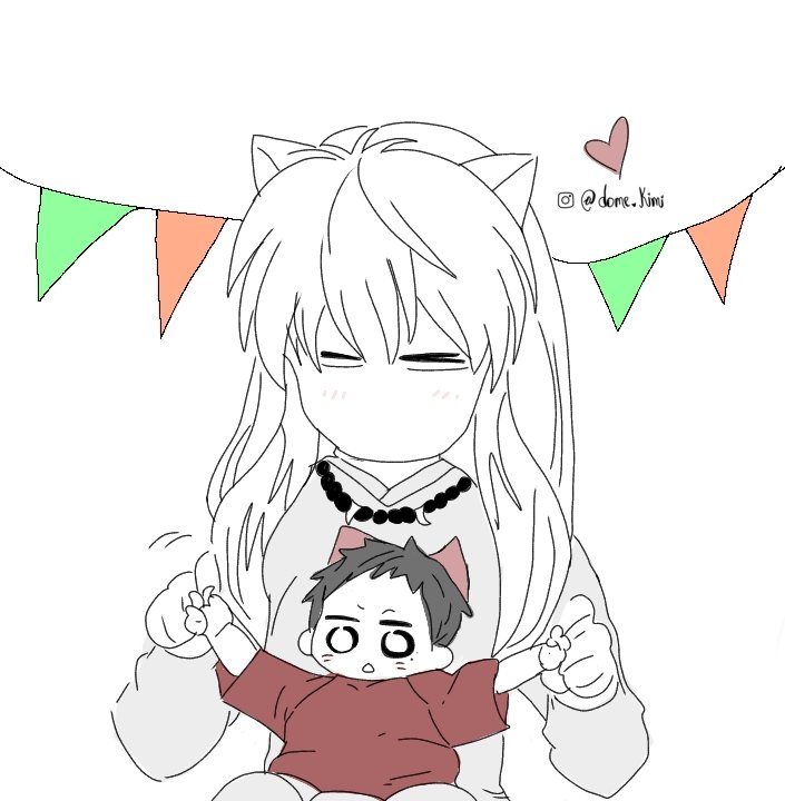 domekimi's tweet photo. Hoy cumple años nuestro querido Inuyasha 🥺✨

#inuyasha #InuKagversary #Moroha https://t.co/OeIY14yx4B