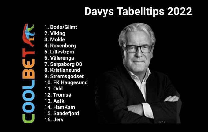 CoolbetGames's tweet image. Ventetiden er snart over. Eliteserien er tilbake! 🇳🇴⚽️🥳 Coolbet har, som alltid, best odds. I tillegg kan du vinne 100.000kr ved å tippe hvordan tabellen ender! 🤔

✅  Retweet 🔁 det glade budskap
To av dere får en feit oddsbonus! 🤑

Delta her: coolbet.com/no/tabelltipset
