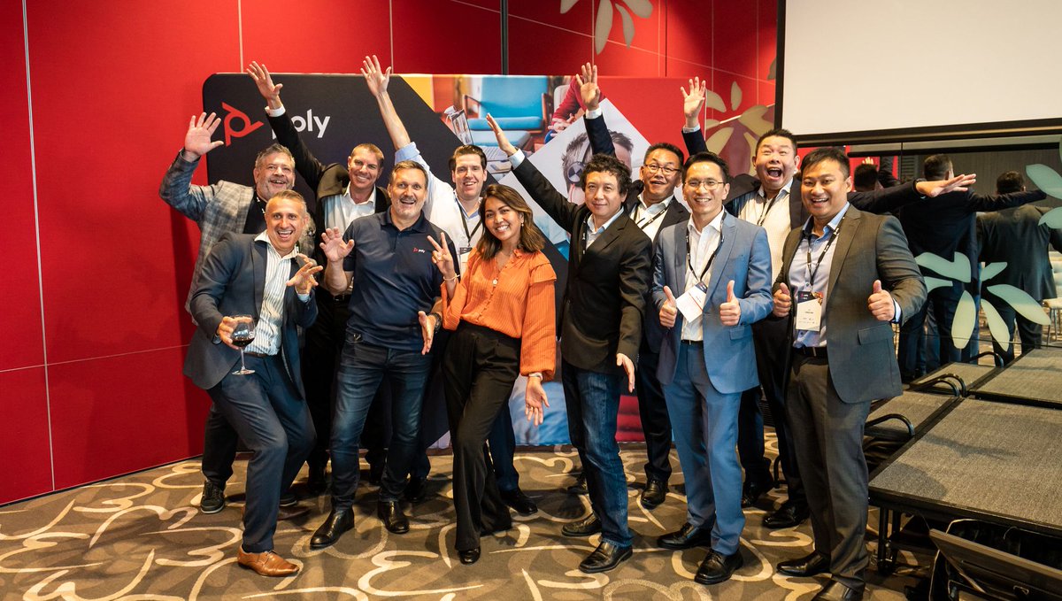 PolyCompanyAPAC's tweet photo. Another great session with our customers and partners at the Poly Live'22 roadshow! Three down, three more to go! Join us for the next event!
Learn more at https://t.co/aVHuOGxD0Y #PolyLive22 https://t.co/EQSLd9TnI1