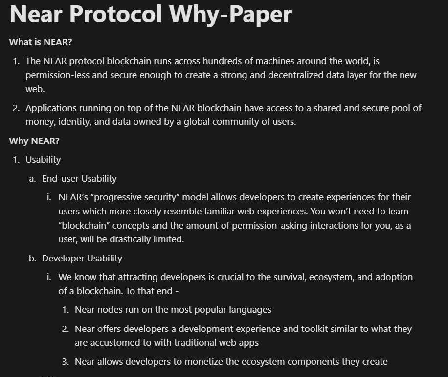 sid3P0's tweet photo. @NEARProtocol has intrigued me ever since they announced $800M in funding for their global ecosystem initiatives last year.  Here's my "Why Paper" on @NEARProtocol and how they're differentiating themselves as they aim to onboard the next wave of web 3.0 users and developers. https://t.co/adKEa3TVRN