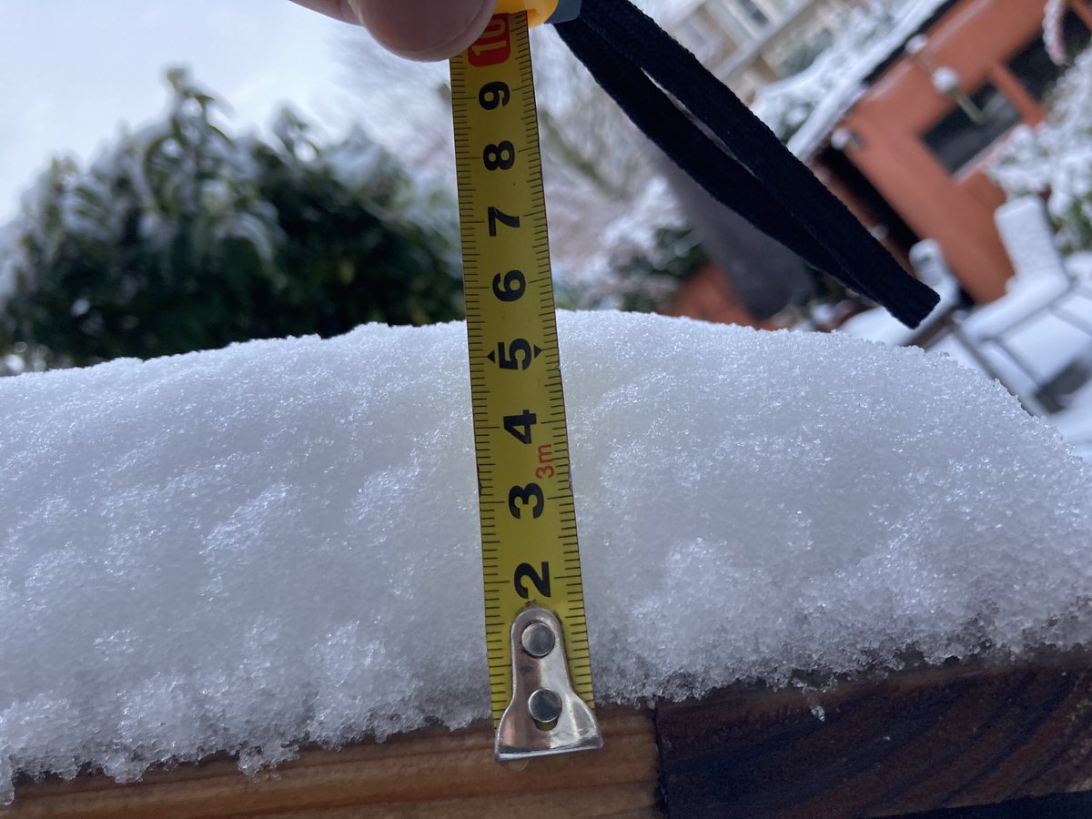 Toch echt! 5 centimeter in Haarlem. Hot news. ⁦<a href="/NHNieuws/">NH Nieuws</a>⁩