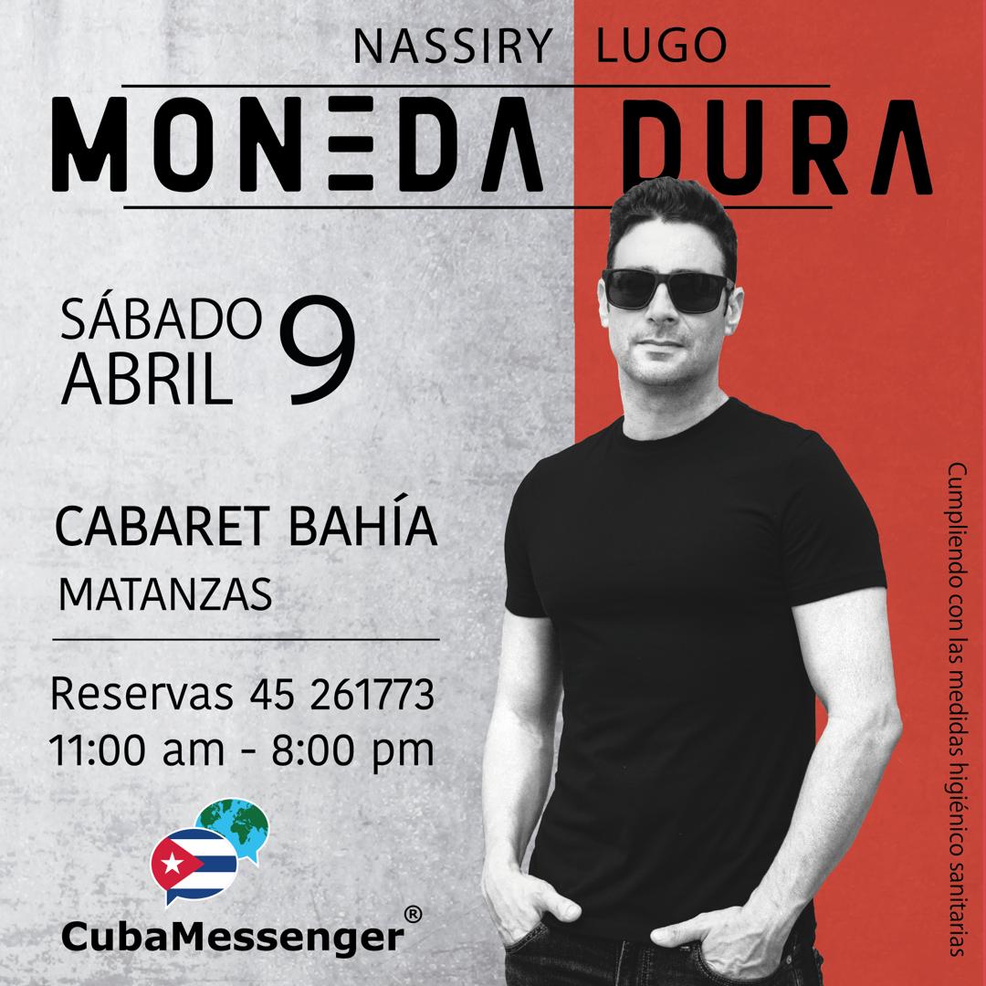 MonedaDura's tweet photo. Matanzas, el 9 de abril cantamos juntos, el Bahía nos espera. 🙌¿Que canciones les gustaría escuchar? 😎
#MonedaDura #NassiryLugo #MonedaDuraFans #FansMD #MusicaCubana #Poprock #Cuba #Matanzas #conciertomd https://t.co/hJbj6A9LMx