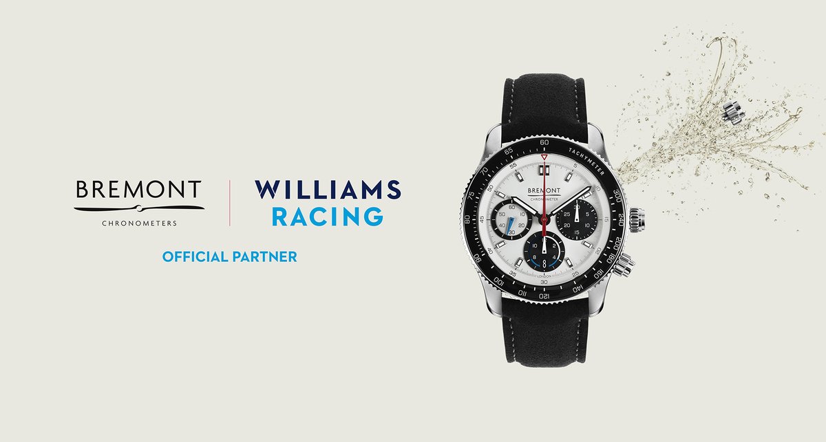 NEW Bremont x <a href="/williamsf1/"></a> Ultimate Racing Watch! Cunningly concealed inside is a chamber filled with champagne. Press the button and celebrate your achievement in Racing style, spraying champagne over anyone nearby🍾
Register your interest by emailing olaf.pirlo@bremont.com