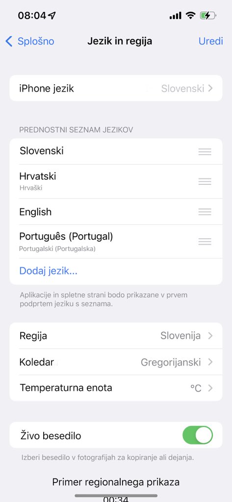 Opa, Apple, končno iOS v SLOVENŠĆINI! Hvala, <a href="/vladaRS/">Vlada Republike Slovenije</a>! 🙏