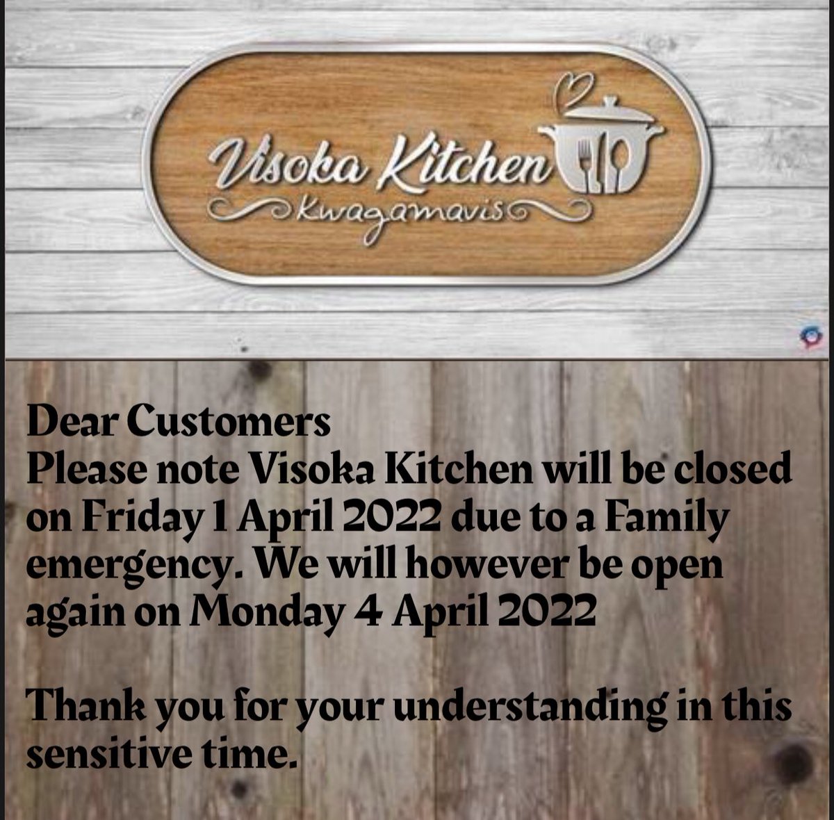 VisokaKitchen's tweet image. 