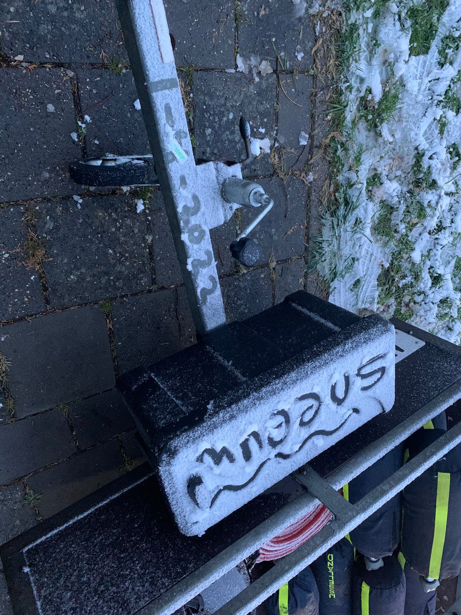 Het was een koude en korte nacht!