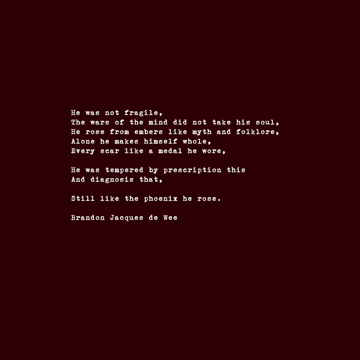 Panda11Bran's tweet photo. Inspired by my life with #bipolar disorder

#writer #writing #poetry #wordsmith #writerscommunity https://t.co/DUTxVZx9RE