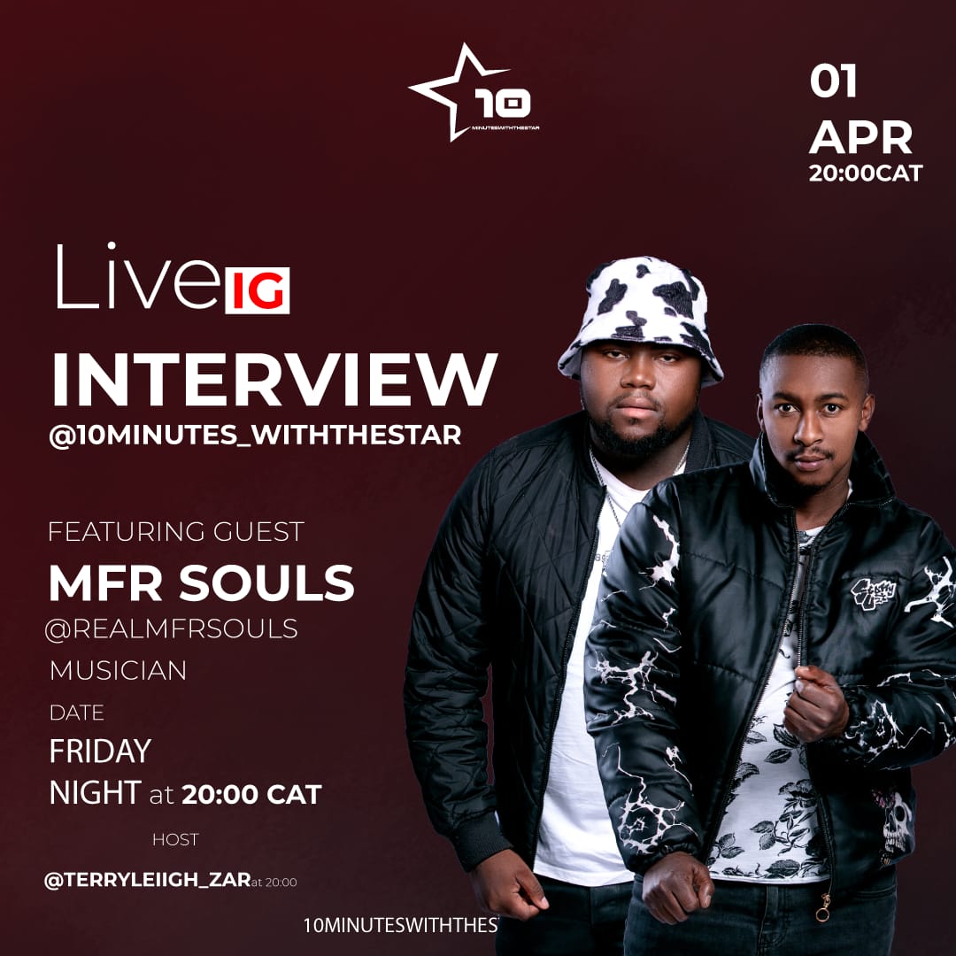 10minutes_wts's tweet photo. Alert🚨,its a friday &amp; we have your back💯tune in tonight on IG  at 20:00CAT and catch our live interview with @mfr_souls hosted by @terryleigh_zar 
Don't miss it out
#10mwts🇿🇦 #iglive #igtv #weafrica #weone #pianototheworld #ig #Art https://t.co/VcpEKEA1sH