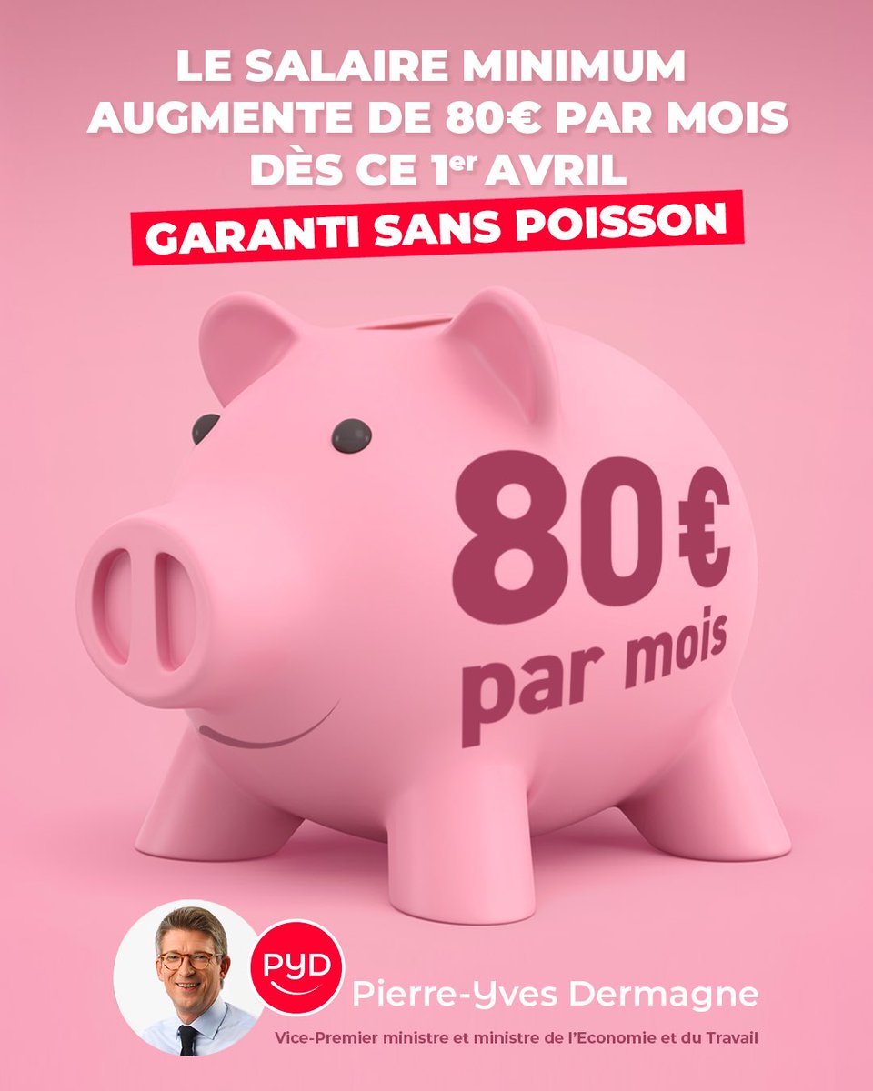PYDermagne's tweet image. Et c’est garanti sans poisson d’avril !

#begov #pyd #psbe