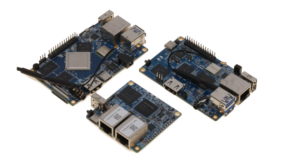 armbian's tweet photo. Thanks to @orangepixunlong for sending updated Oranges for better #armbian support. #R1plus #Opi3 #Opi4 #TrueLTS https://t.co/DcMa6irkDZ