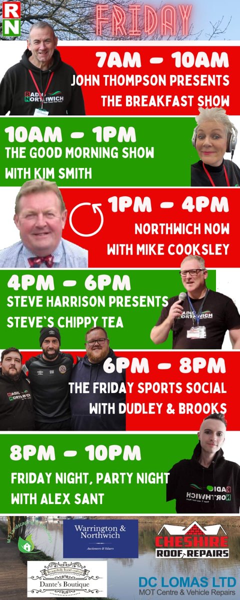 It’s April Fools day and here they are 
We have a NEW SHOW ALERT  4-6pm <a href="/TransplantSte/">Steven Harrison</a> sponsored by <a href="/visitnorthwich/">Visit Northwich</a>  join us radionorthwich.co.uk <a href="/KimSmith1959/">Kim Smith</a> <a href="/jdudley1501/">Jason Dudley 🇺🇦🇹🇴</a> <a href="/karlbrooksphoto/">Karl Brooks Photography</a> <a href="/barons_quay/">Barons Quay</a> <a href="/crs_consultants/">CRS Consultants LTD</a>