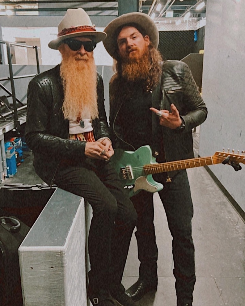 BillyFGibbons's tweet photo. SMOKIN’ good time with @traegergrills in Utah last night...  BFG &amp; Montana T say it, "Treager BBQ grills are tops...!" https://t.co/lyPqegJXj1