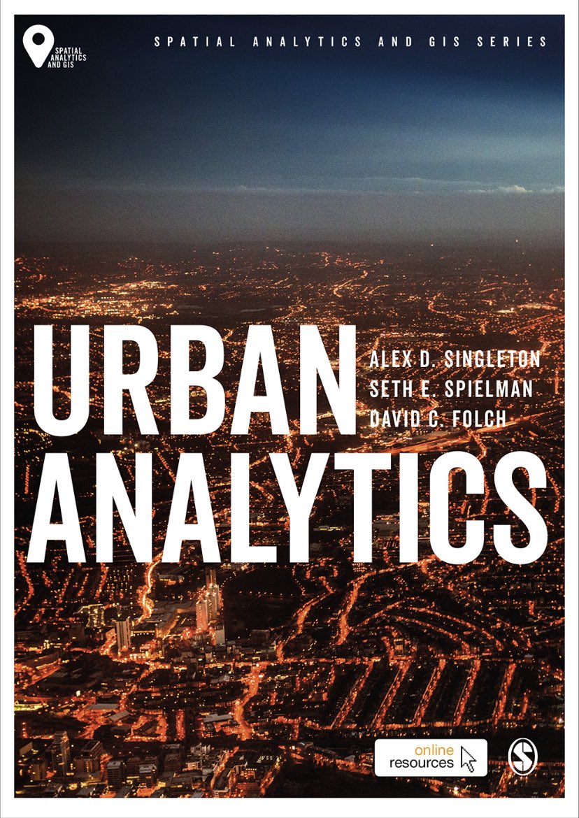 Every urban complexity scientist/researcher/analyst should have a copy of this guide by @alexsingleton to hand! Includes great learning material too. #urban #Analytics #networks #geospatial #ABM