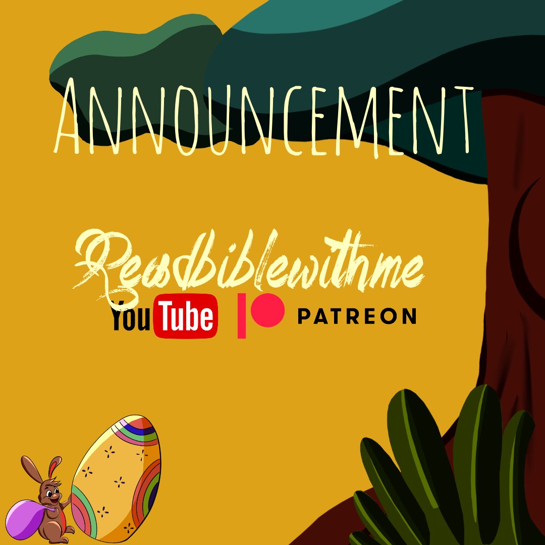 Itslinslife's tweet photo. https://t.co/PhemKsFOvQ

#Patreon #christianpatreon #readbiblewithme #youtuber #Announcement https://t.co/TDwjAgmGSP